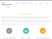 Tablet Screenshot of marketinghoteleiro.com